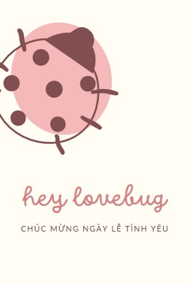 Xin chào con bọ tình yêu white whimsical-line