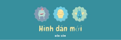 Các hình dán mới sắp ra mắt blue whimsical-color-block