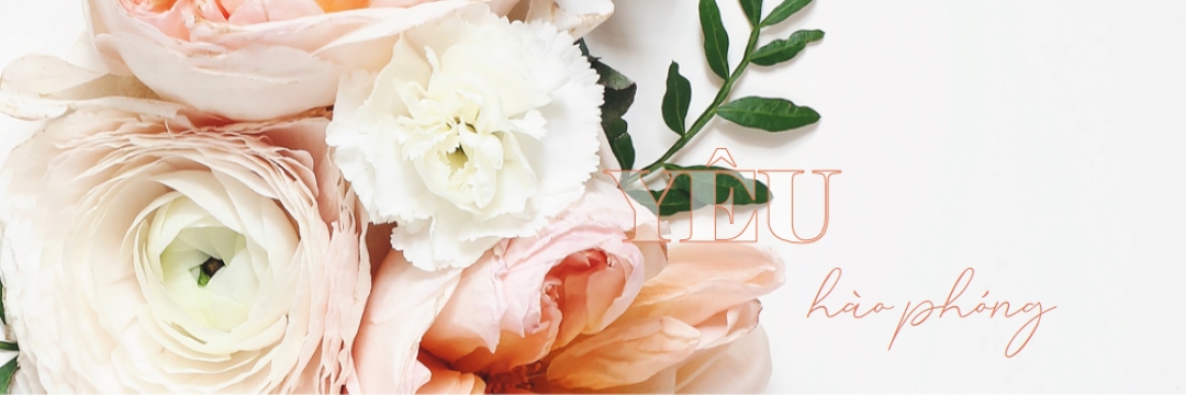 Tình yêu hào phóng white vintage-botanical
