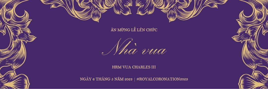 Một vương giả phù hợp với một vị vua purple modern-simple