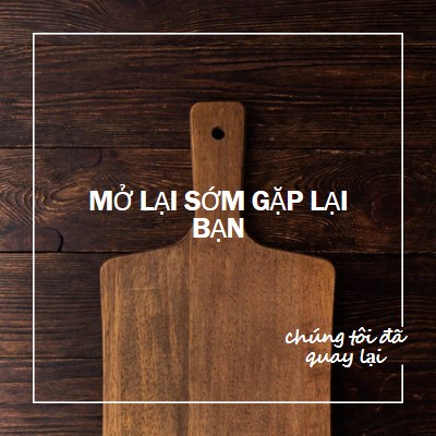 Chúng tôi đã quay lại brown modern-simple