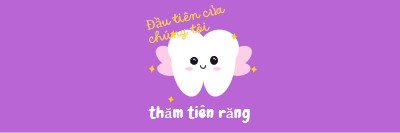 Thăm tiên răng purple whimsical-color-block