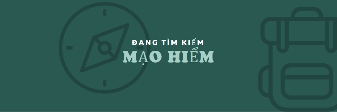 Chúng ta hãy đi lạc green modern-bold