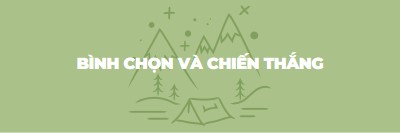 Bình chọn và chiến thắng green whimsical-line