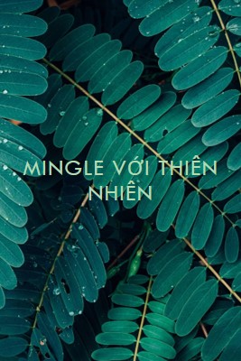 Mingle với thiên nhiên green modern-simple