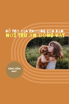 Người trợ giúp về nơi trú ẩn orange whimsical-color-block