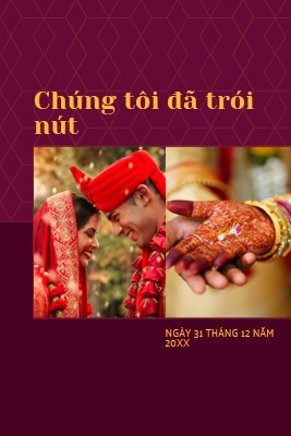 Chúng tôi đã trói nút red modern-simple