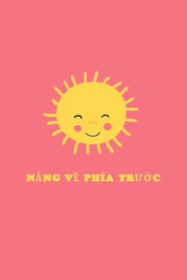 Trạng thái ánh nắng pink vintage-retro