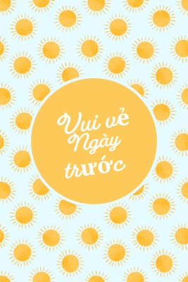 Điểm mặt trời yellow whimsical-color-block