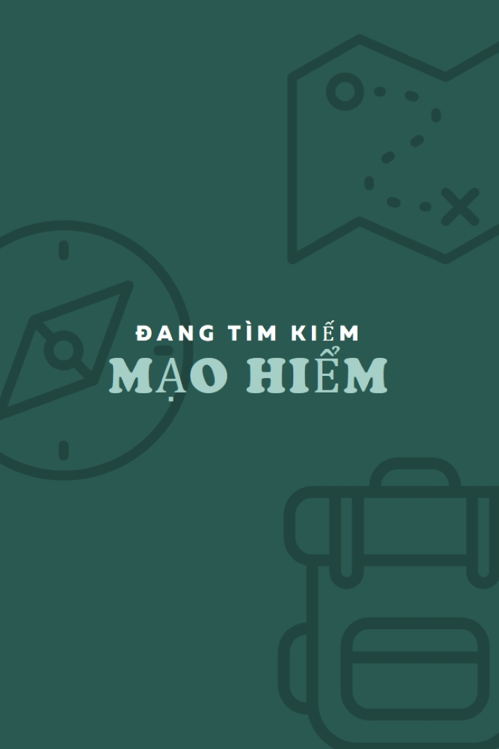 Chúng ta hãy đi lạc green modern-bold