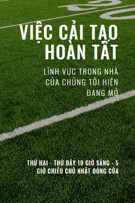 Hoàn thành đổi mới green modern-simple