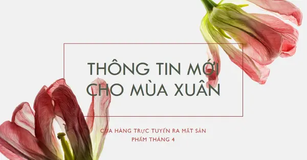 Thông tin mới cho mùa xuân green modern-simple