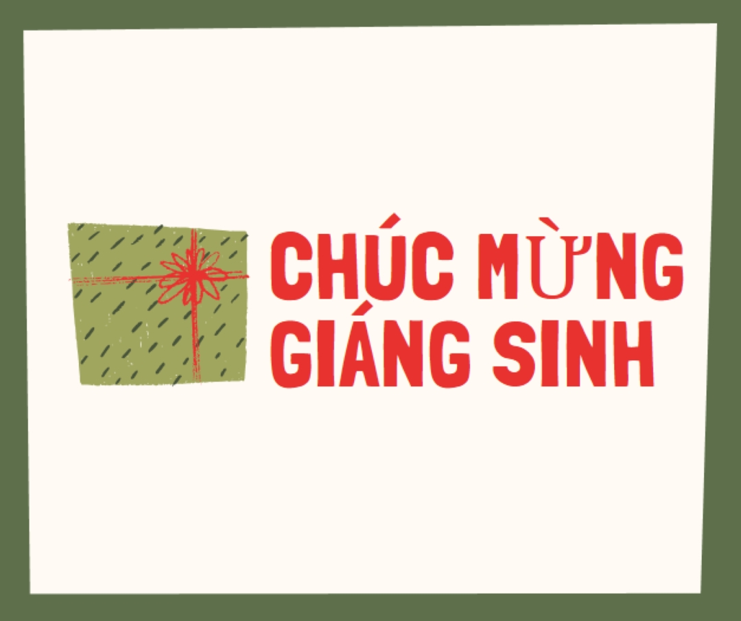 Quà giáng sinh vui vẻ white whimsical-color-block