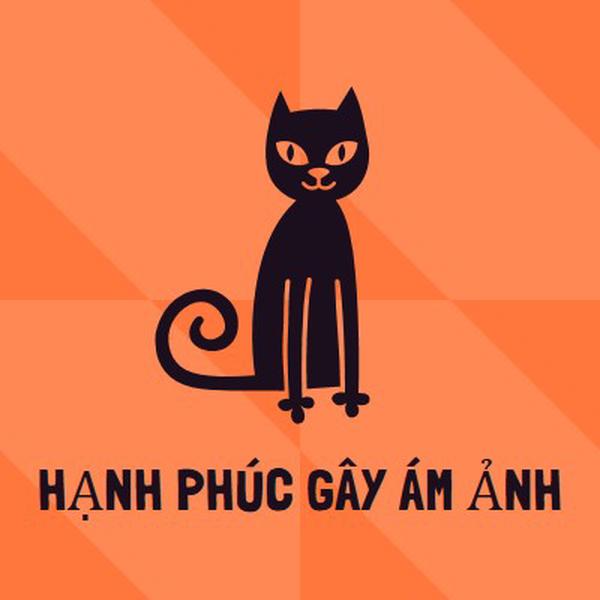 Hạnh phúc gây ám ảnh orange whimsical-color-block