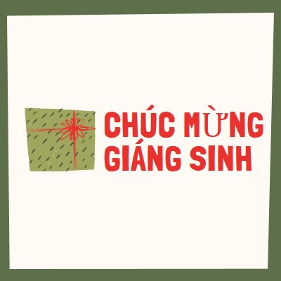 Quà giáng sinh vui vẻ white whimsical-color-block