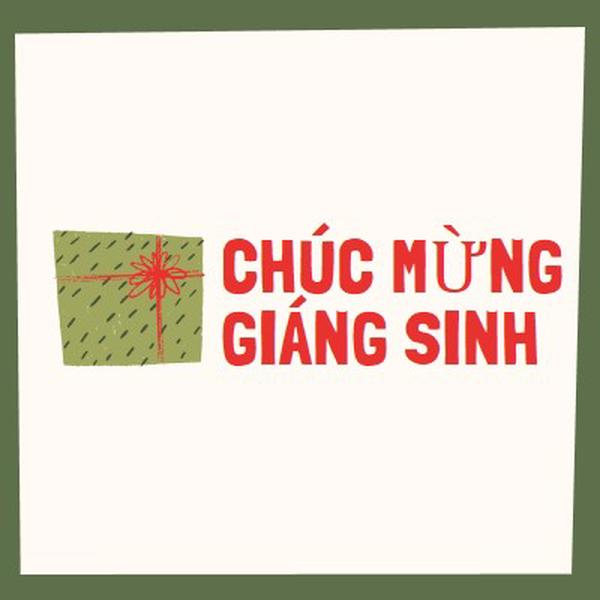 Quà giáng sinh vui vẻ white whimsical-color-block