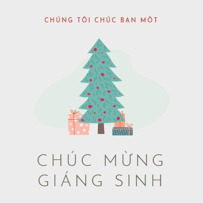 Chúc bạn một Giáng sinh vui vẻ pink whimsical-color-block