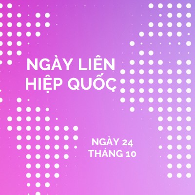 Thống nhất chúng tôi đứng purple modern-bold