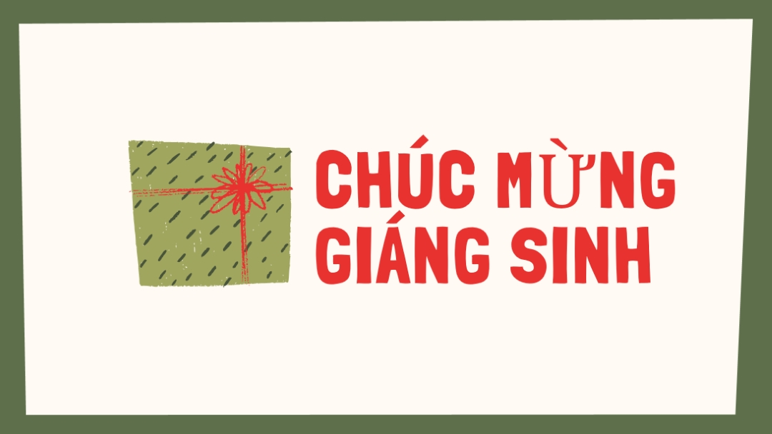 Quà giáng sinh vui vẻ white whimsical-color-block
