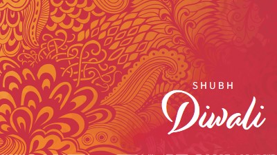 Diwali hạnh phúc nhất red modern-bold