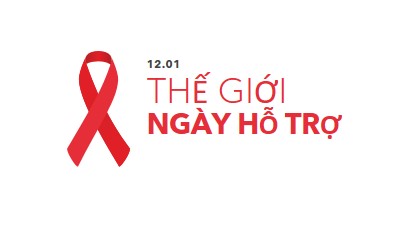 Công nhận Ngày Thế giới PHÒNG CHỐNG AIDS white modern-simple