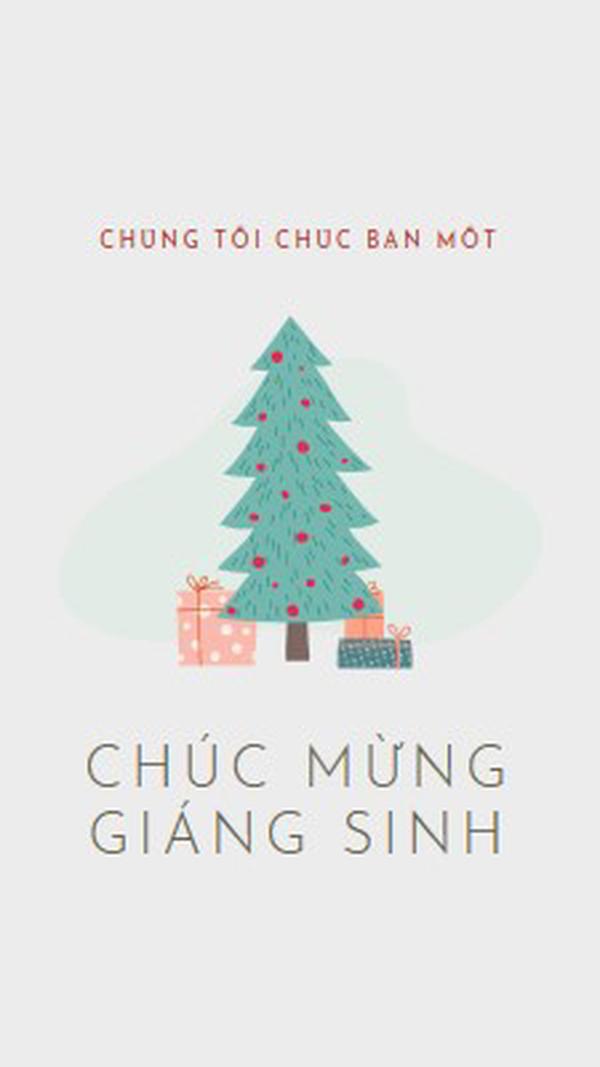 Chúc bạn một Giáng sinh vui vẻ pink whimsical-color-block