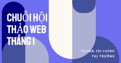 Chuỗi hội thảo web tháng 1 blue modern-bold