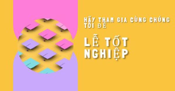 Tham gia lễ tốt nghiệp yellow whimsical-color-block