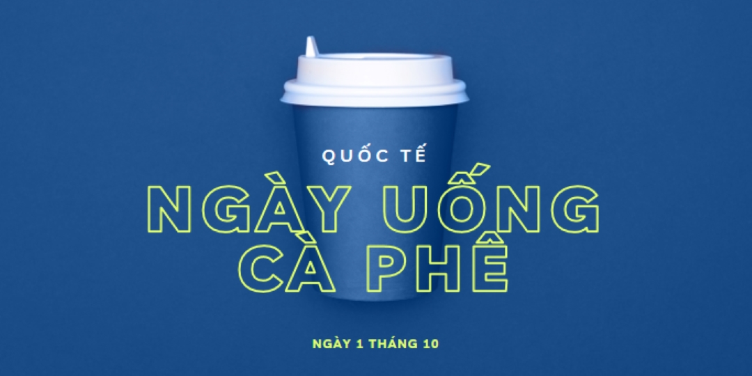 Văn hóa quán cà phê blue modern-bold