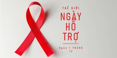 Nhận thức về AIDS gray modern-simple