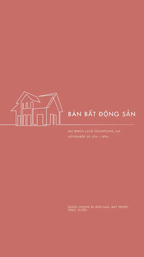 Bất động sản đơn giản pink modern-simple