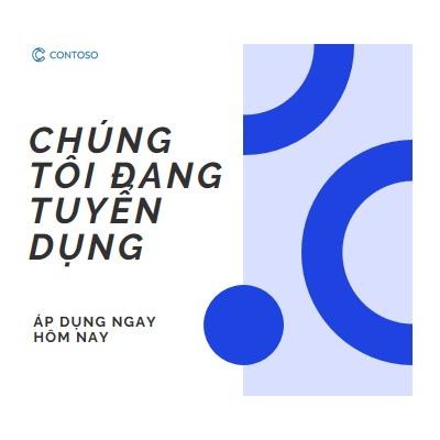 Chúng tôi đang tuyển dụng - áp dụng ngay hôm nay white modern-simple