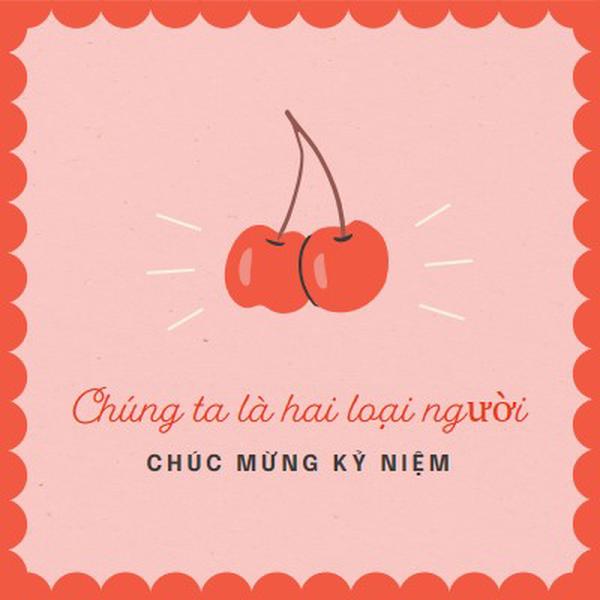 Chúng ta là hai loại người red illustration,retro,playful