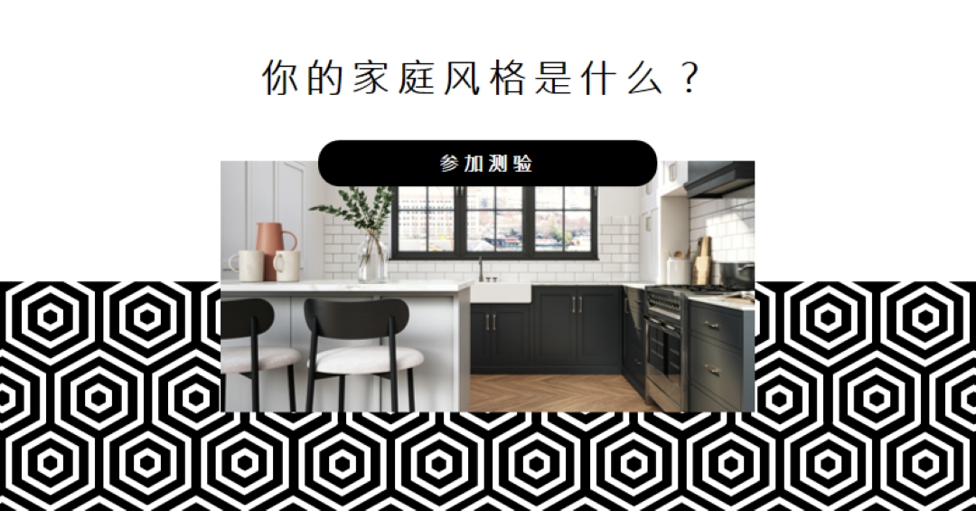 你的家庭风格 white modern-geometric-&-linear
