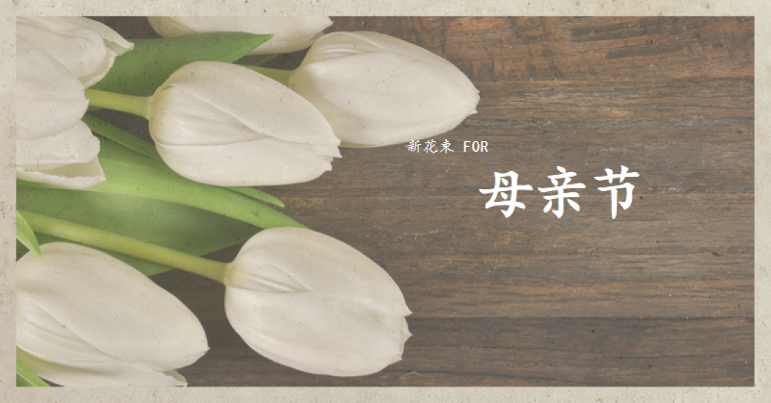 母亲的花束 brown modern-simple