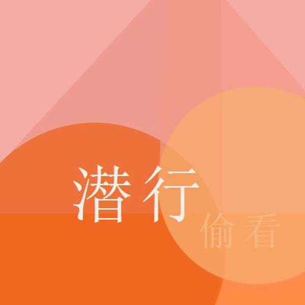 顶级预览版 orange modern-color-block