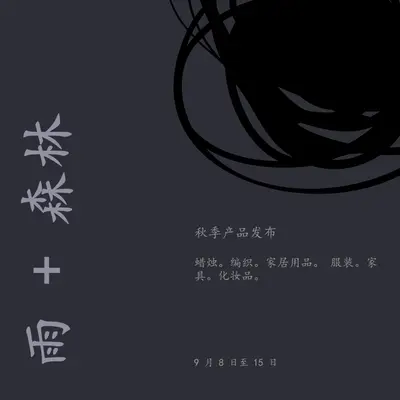 低调的优雅 black modern-simple