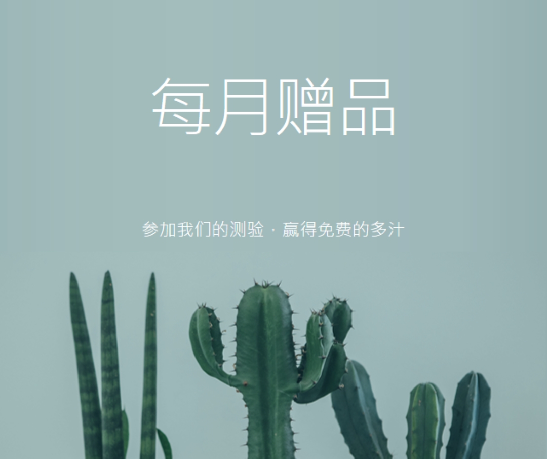 每月赠品测验 green modern-simple