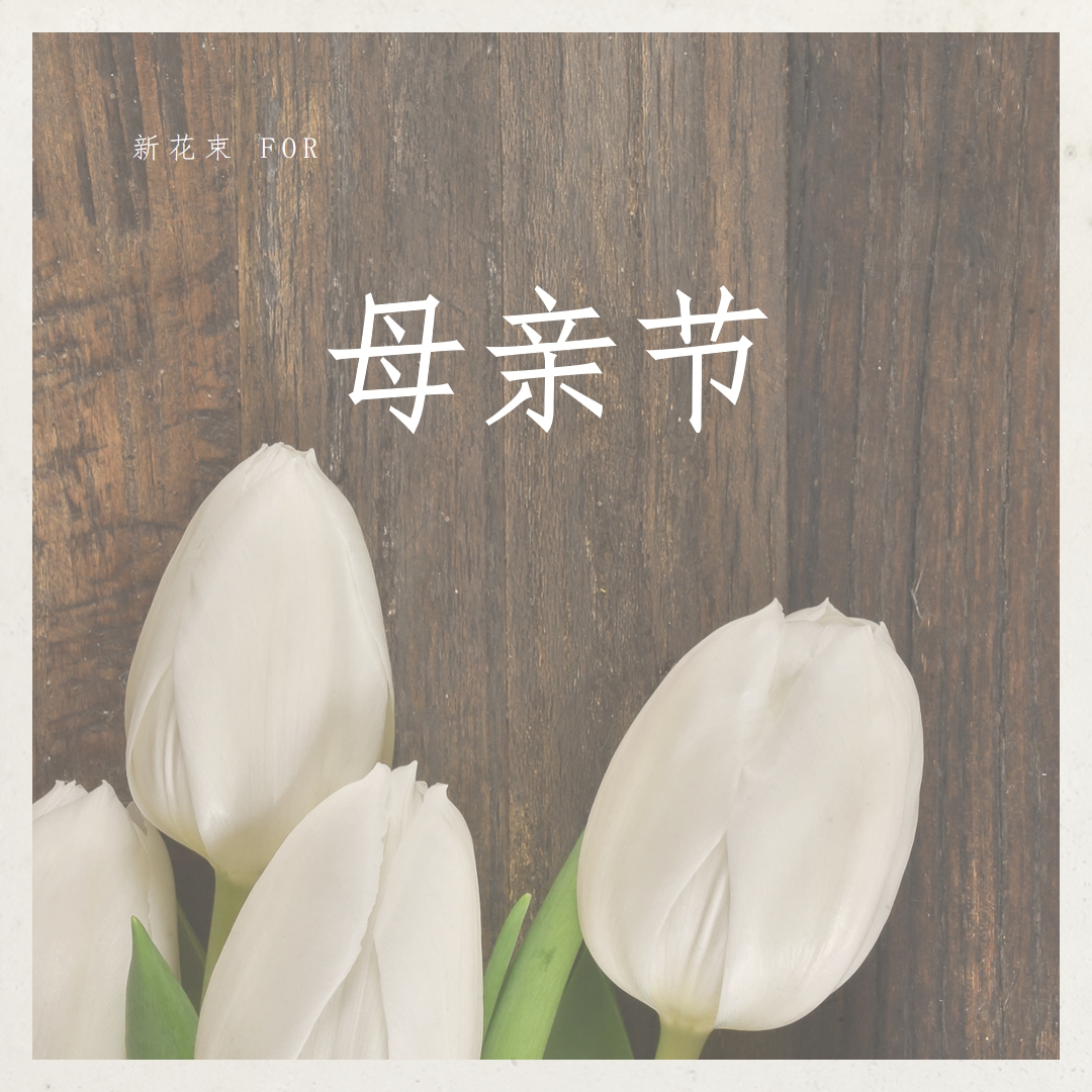 母亲的花束 brown modern-simple