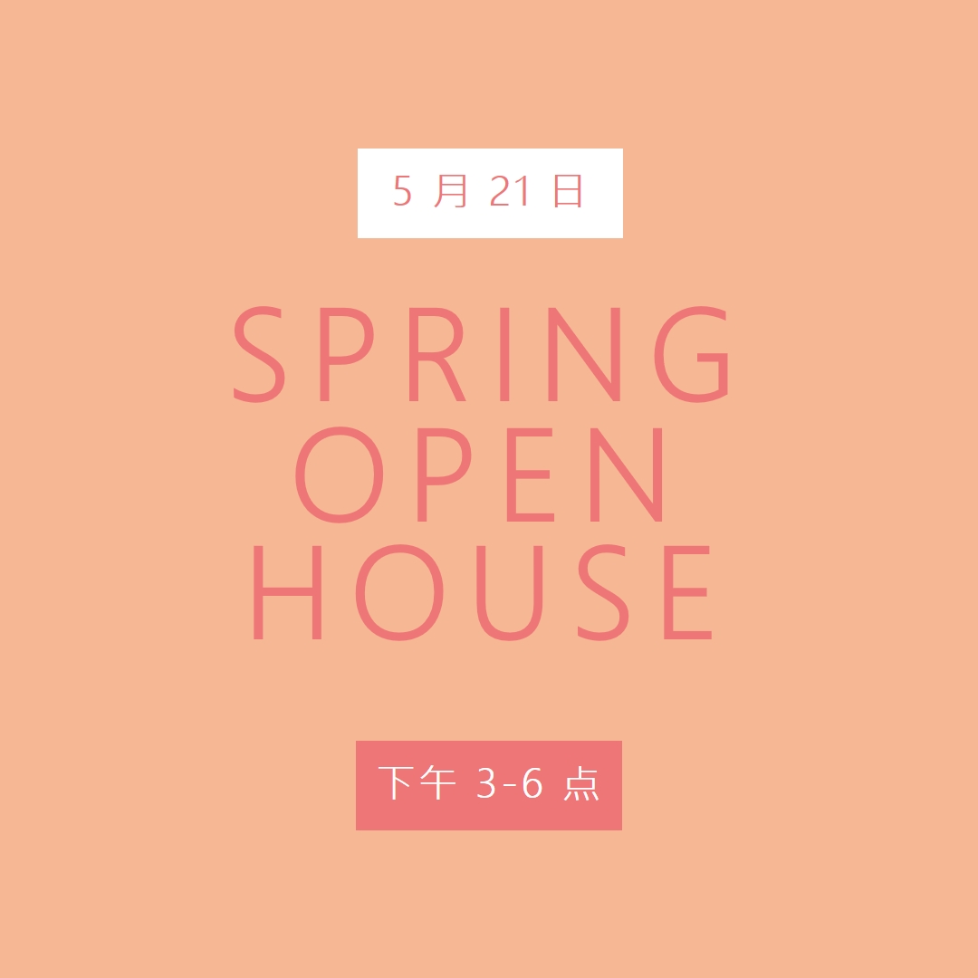 Spring pastels orange modern-simple
