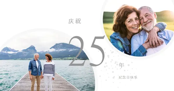 银牌庆典 white modern-simple