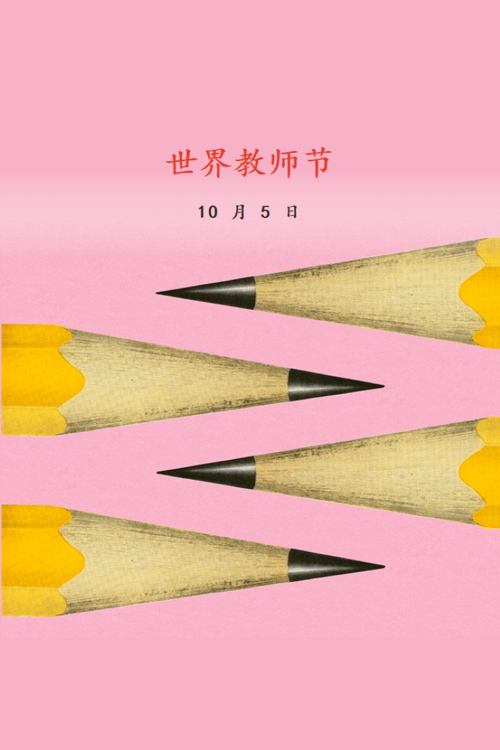 功能教师 pink modern-bold