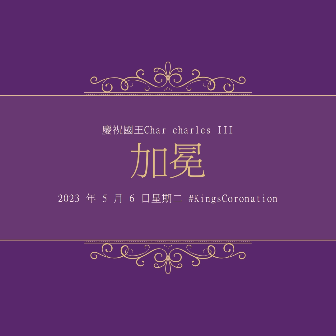 版稅公告 purple modern-simple