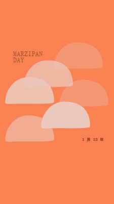 Marzipan Day orange organic-simple