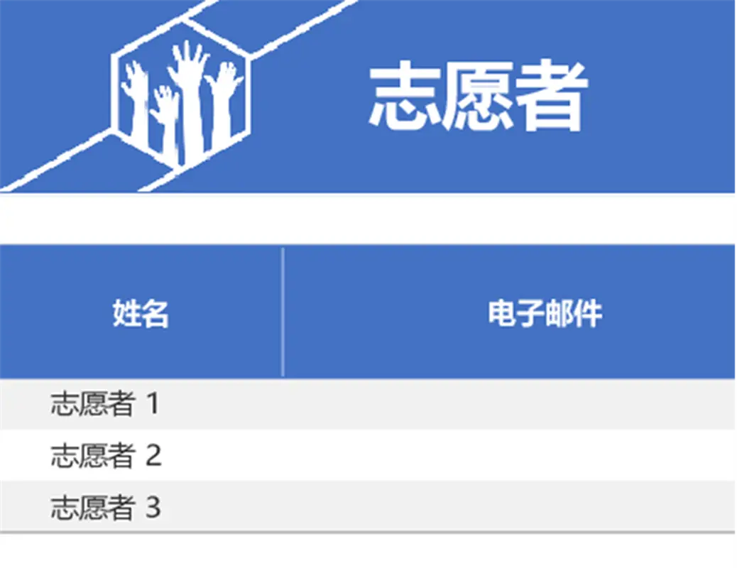 志愿者任务 modern-simple