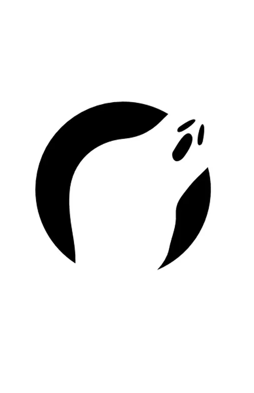 南瓜雕刻模板  modern simple