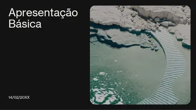 Projeto de dunas black modern simple